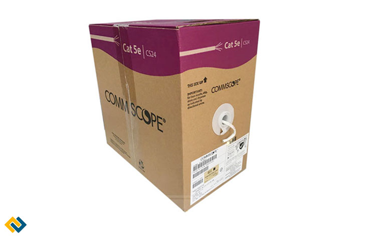 Cáp mạng Cat5e UTP Commscope, Cáp mạng Cat5e UTP Commscope chính hãng 100% Patch: 6-219590-2
